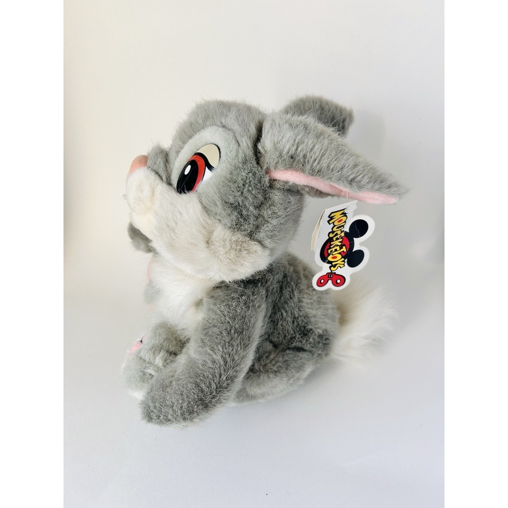 Disney‎ Parks Vintage Thumper Rabbit Plush With Tag Bambi Stuffed Toy